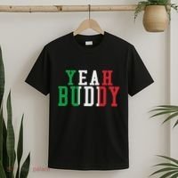 Yeah Buddy Italian Flag Colors T-Shirt thumb 2