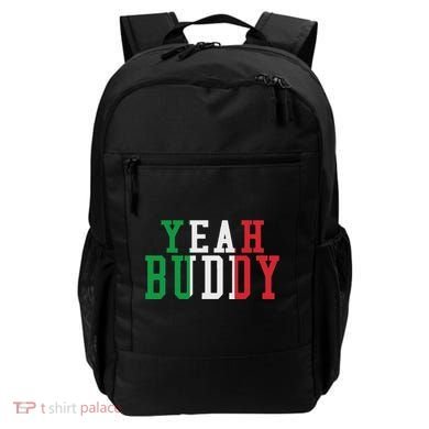 Yeah Buddy Italian Flag Colors Backpack