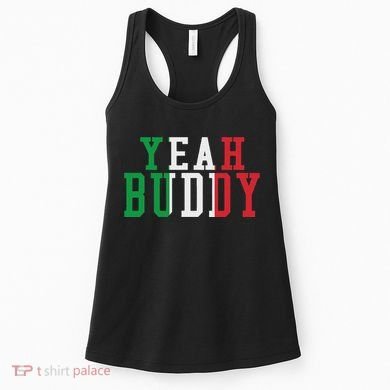 Yeah Buddy Italian Flag Colors Women's Tank Top