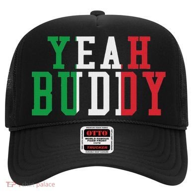 Yeah Buddy Italian Flag Colors Hat