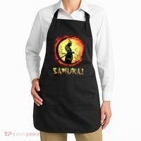 Yasuke Black Japanese Samurai Bushido Warrior Japan Katana Apron thumb 2