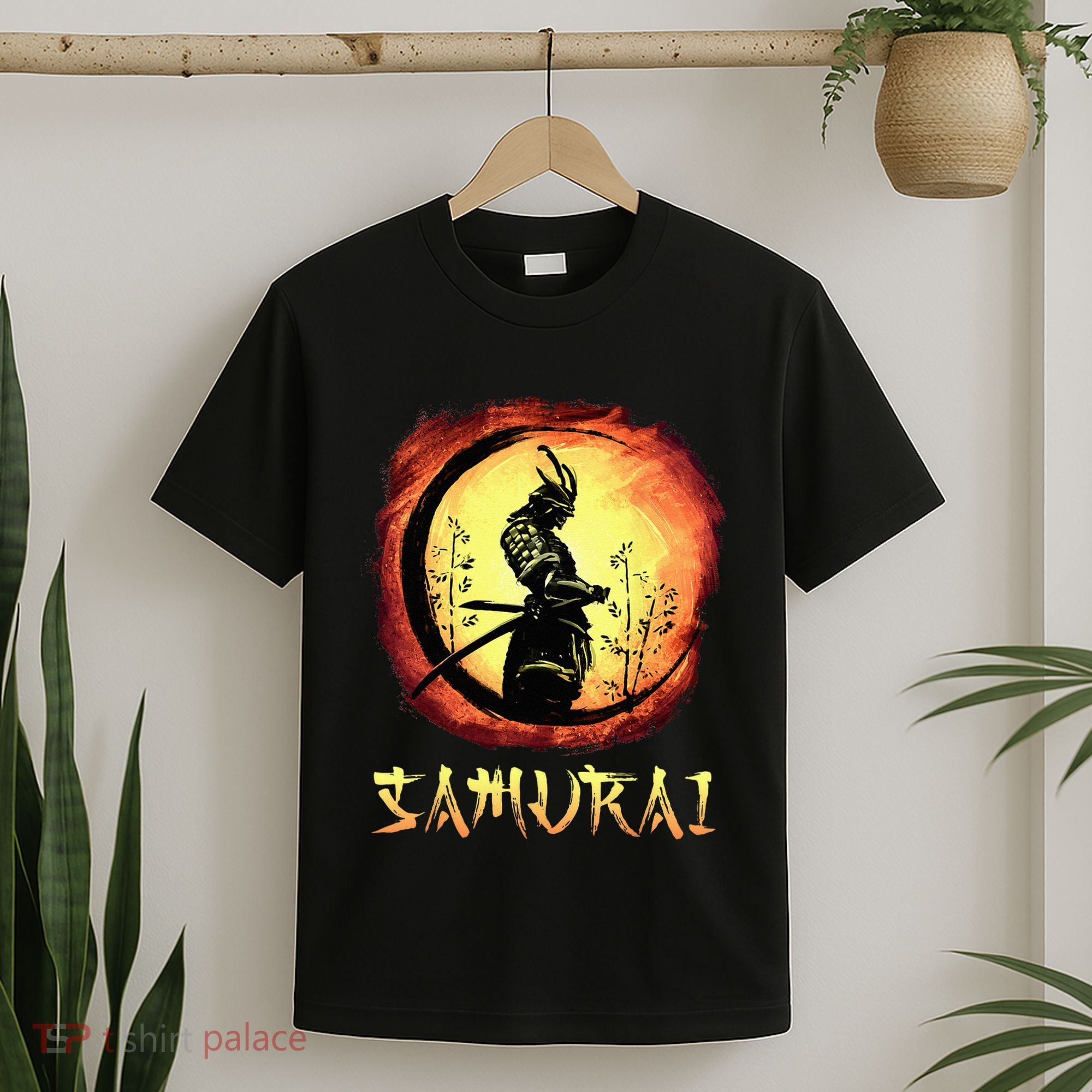 Yasuke Black Japanese Samurai Bushido Warrior Japan Katana T-Shirt