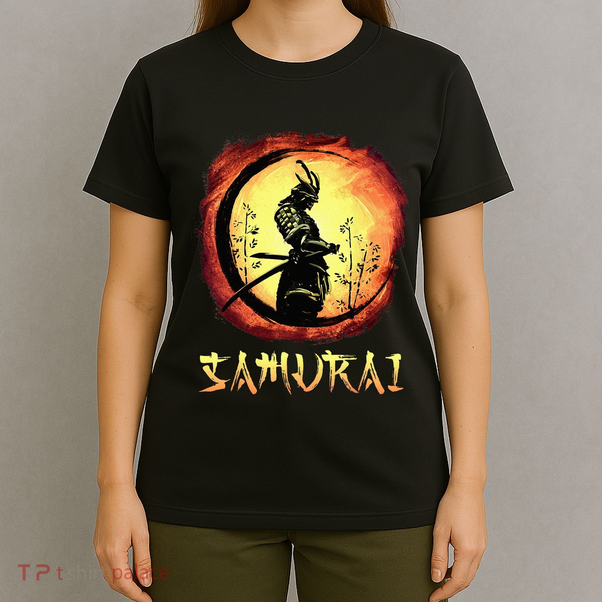 Yasuke Black Japanese Samurai Bushido Warrior Japan Katana T-Shirt