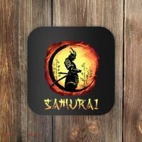 Yasuke Black Japanese Samurai Bushido Warrior Japan Katana Coaster thumb 0