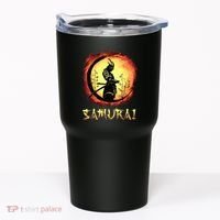 Yasuke Black Japanese Samurai Bushido Warrior Japan Katana Tumbler thumb 0