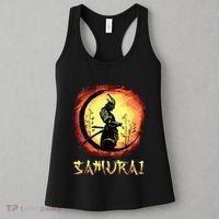 Yasuke Black Japanese Samurai Bushido Warrior Japan Katana Women's Tank Top thumb 3