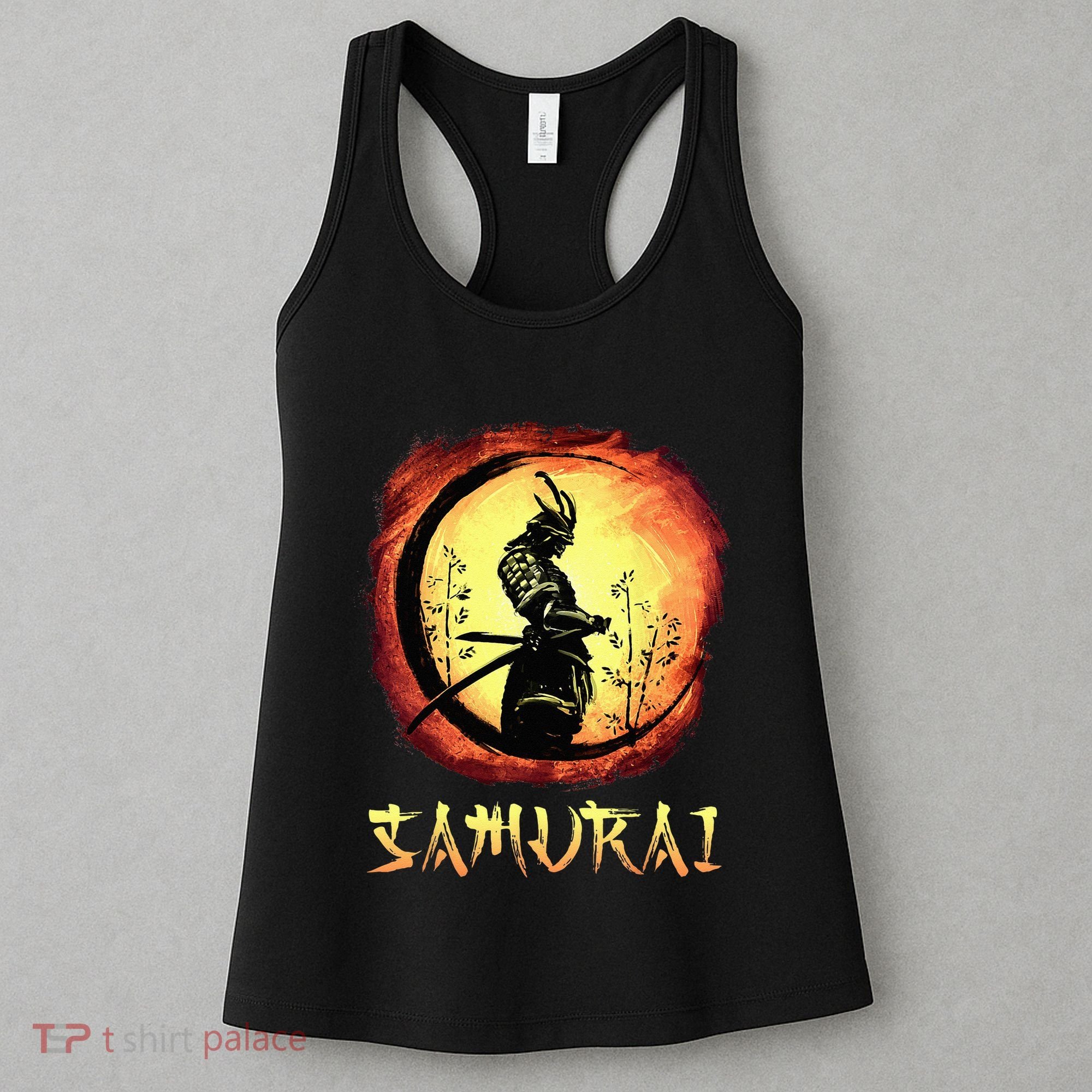 Yasuke Black Japanese Samurai Bushido Warrior Japan Katana Women's Tank Top
