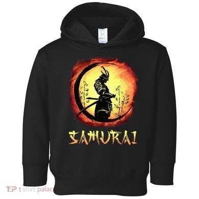 Yasuke Black Japanese Samurai Bushido Warrior Japan Katana Toddler Hoodie