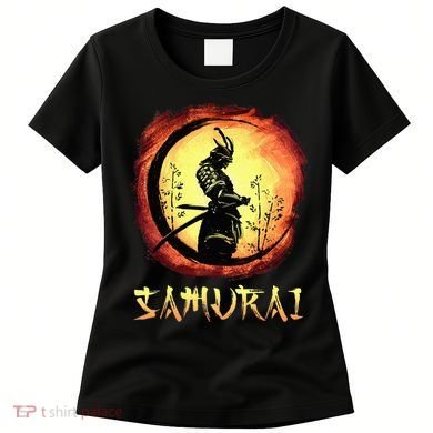 Yasuke Black Japanese Samurai Bushido Warrior Japan Katana Women's T-Shirt