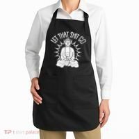 Yoga Buddha Let That Shit Go Apron thumb 2