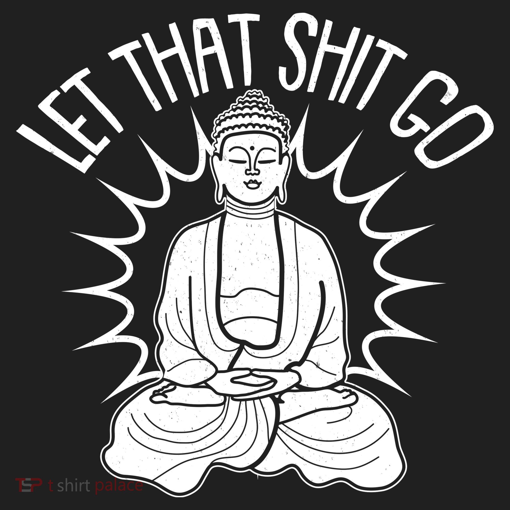 Yoga Buddha Let That Shit Go Beanie
