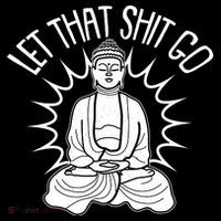 Yoga Buddha Let That Shit Go Women's Hoodie thumb 2