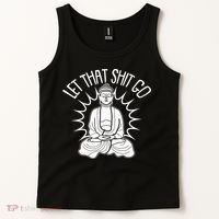 Yoga Buddha Let That Shit Go Tank Top thumb 2
