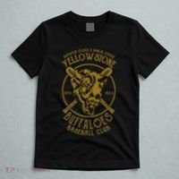 Yellowstone Buffaloes Minor League Retro Baseball Team T-Shirt thumb 5