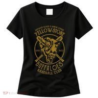 Yellowstone Buffaloes Minor League Retro Baseball Team Women's T-Shirt thumb 0