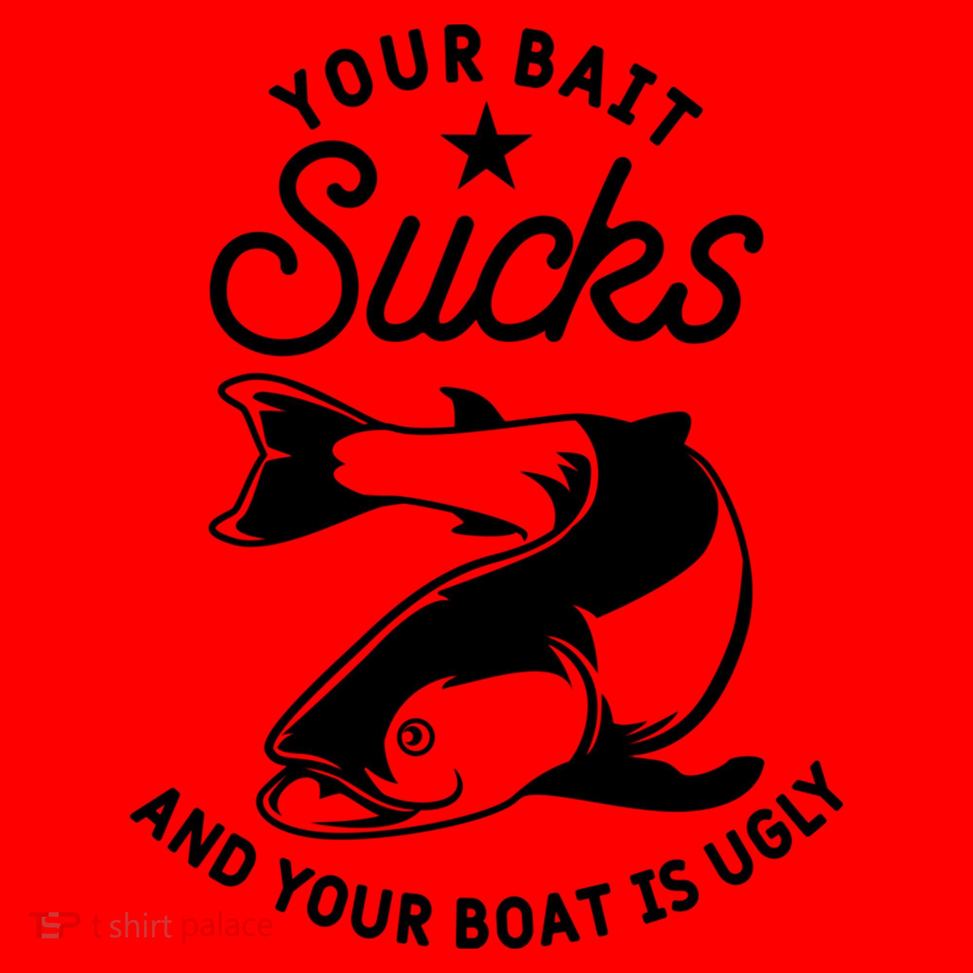 Your Bait Sucks And Your Boat Is Ugly Cool Gift Santa Hat
