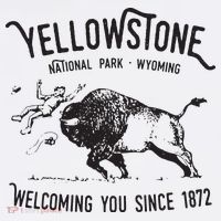 Yellowstone Bison Toss National Park Wyoming Kids Sweatshirt thumb 2