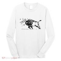 Yellowstone Bison Toss Warning Flyer Long Sleeve Shirt thumb 0