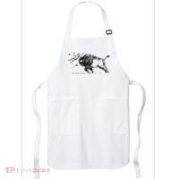 Yellowstone Bison Toss Warning Flyer Apron thumb 0