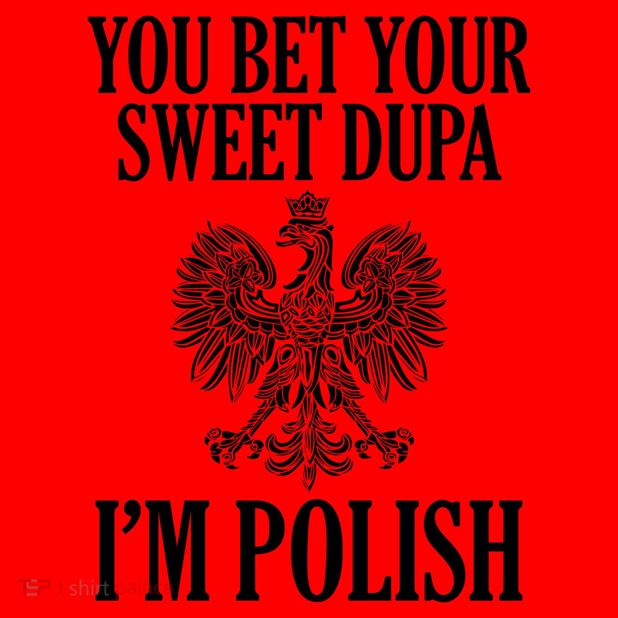 You Bet Your Sweet Dupa Im Polish Pride Eagle Gift Santa Hat