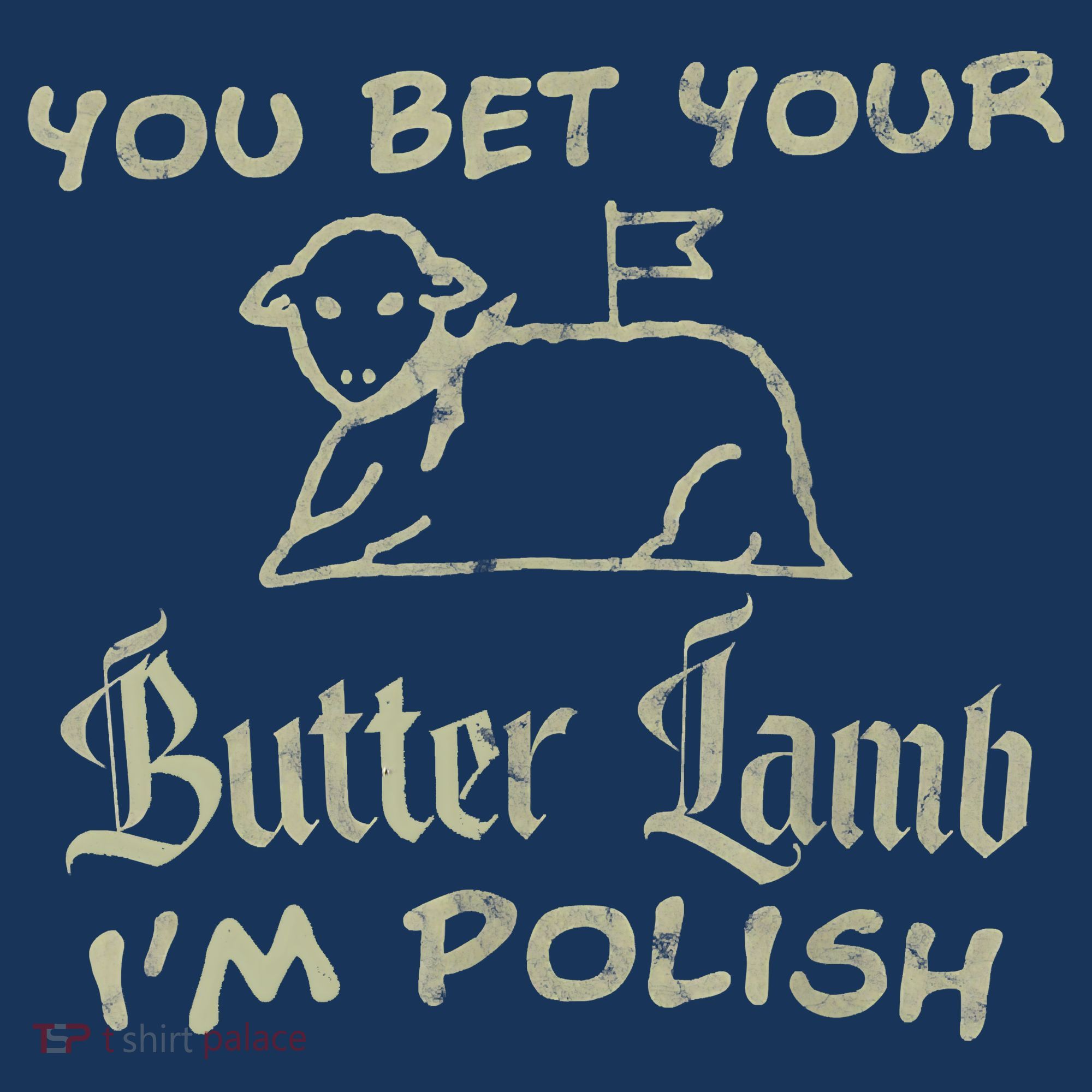 You Bet Your Butter Lamb I'm Polish Animals Beanie