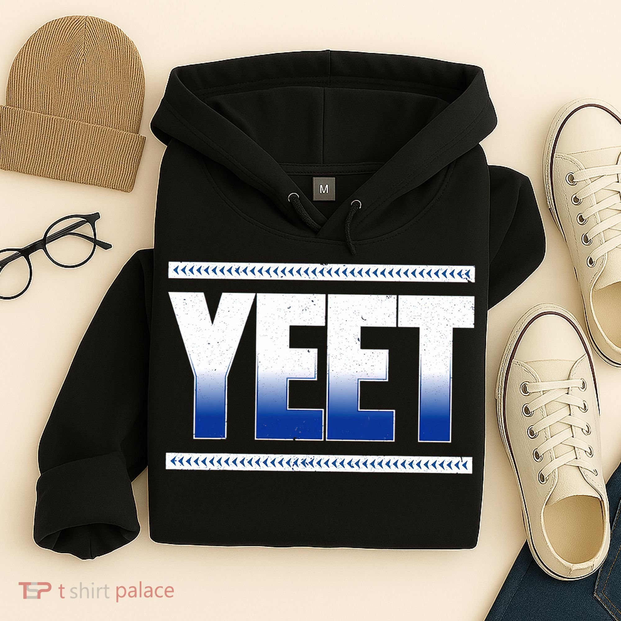 Yeet Blue Hoodie