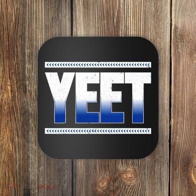 Yeet Blue Coaster