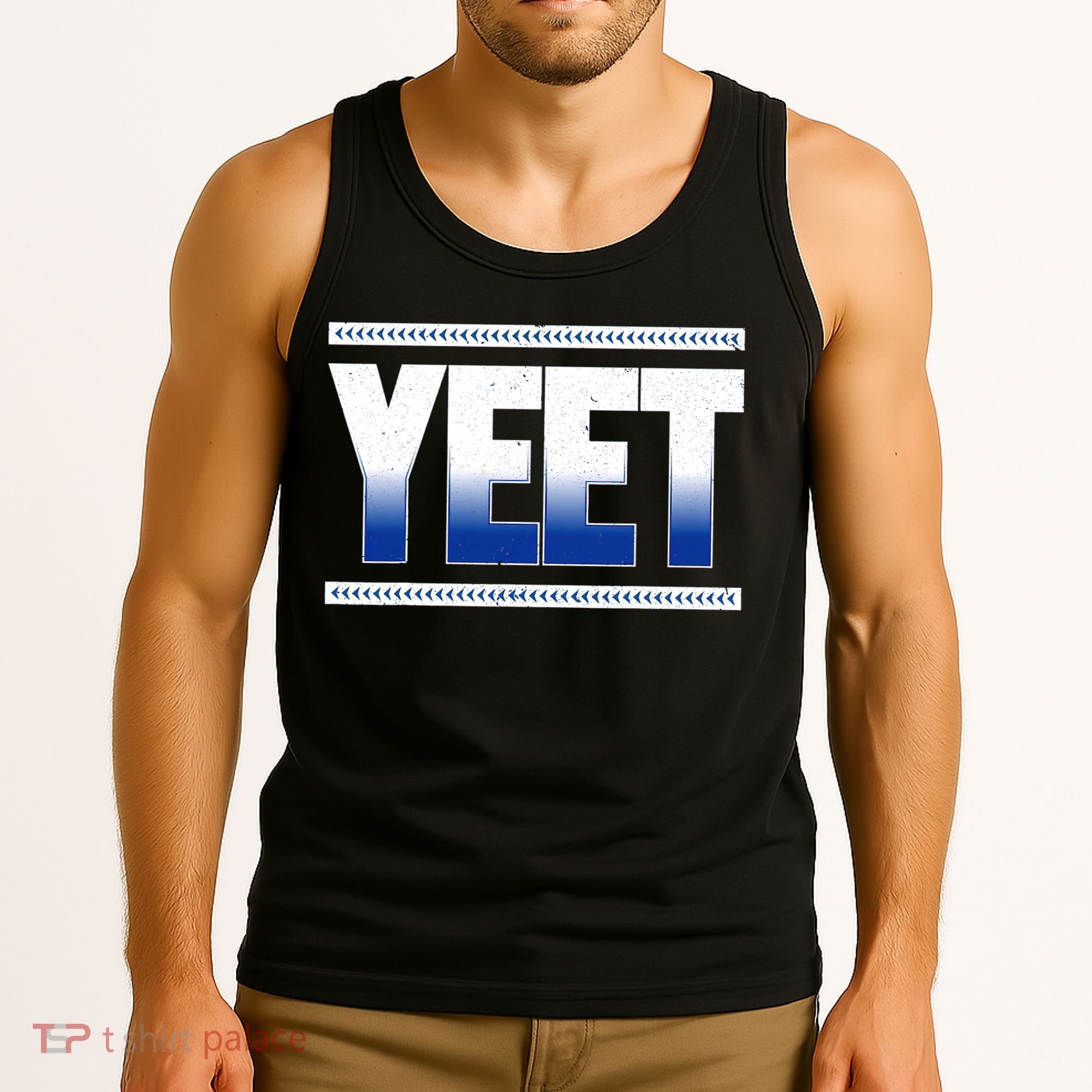Yeet Blue Tank Top