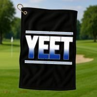 Yeet Blue Golf Towel thumb 1
