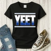 Yeet Blue Women's T-Shirt thumb 3