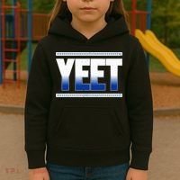 Yeet Blue Kids Hoodie thumb 3