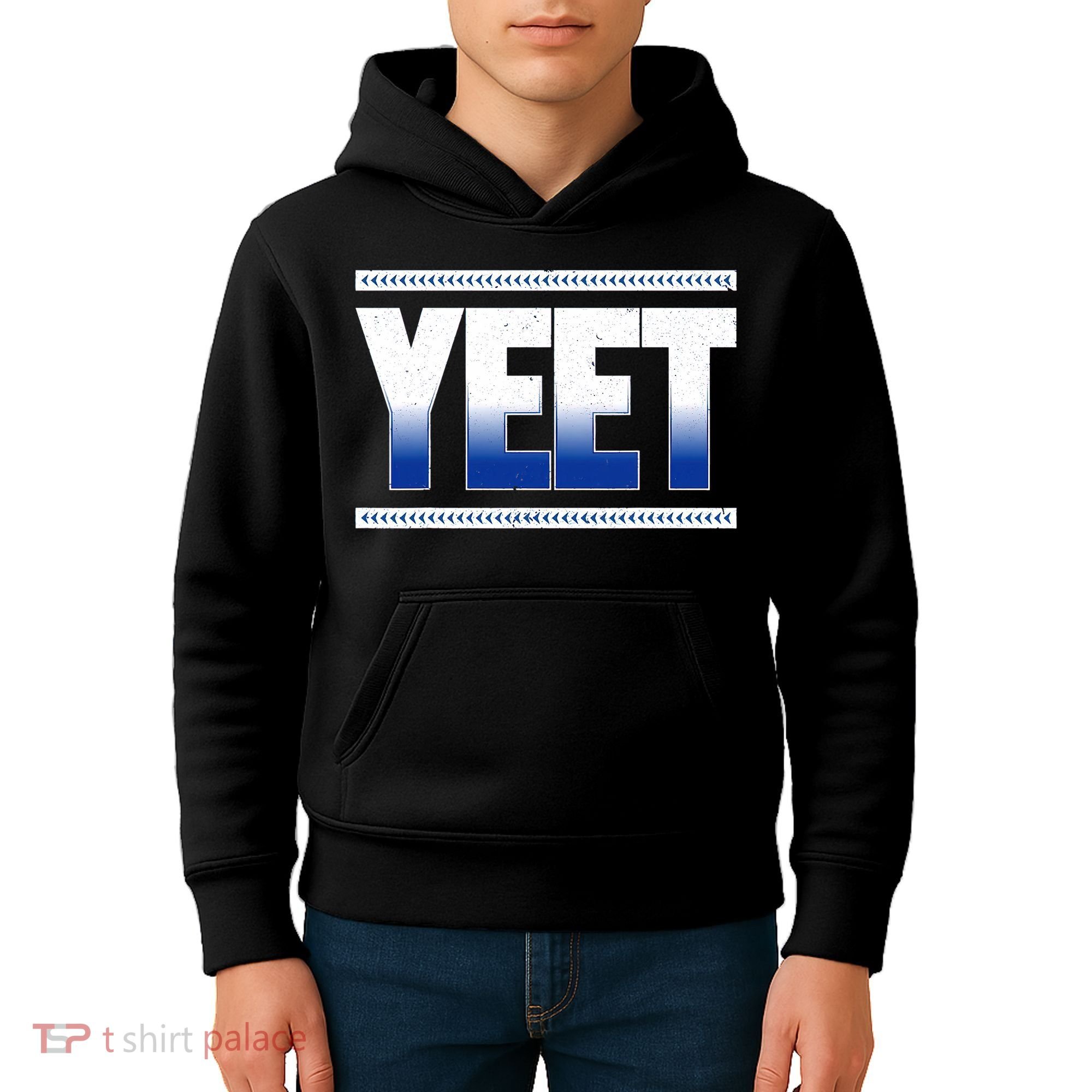 Yeet Blue Kids Hoodie