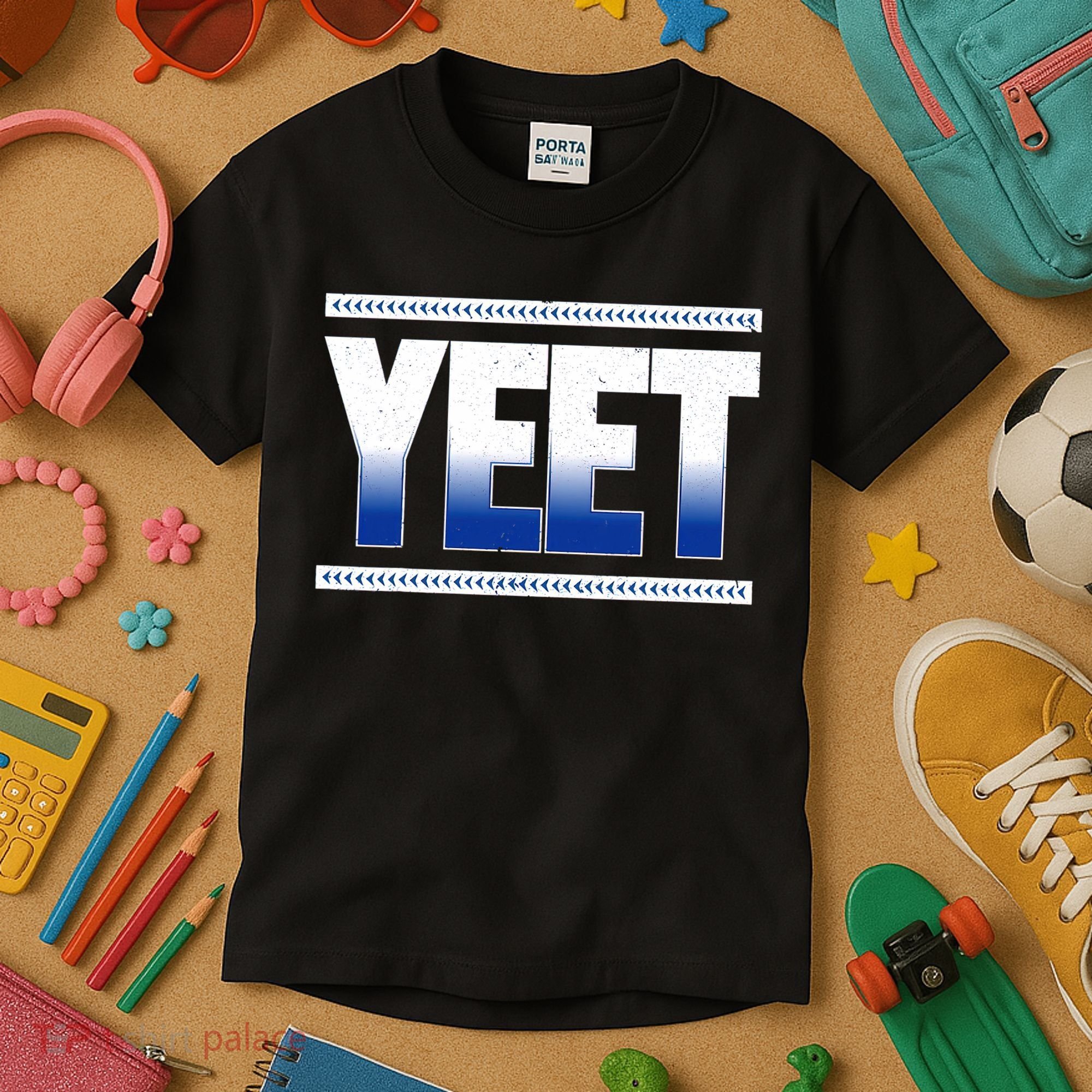 Yeet Blue Kids T-Shirt