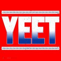 Yeet Blue Santa Hat thumb 1