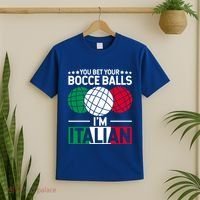 You Bet Your Bocce Balls IM Italian Funny Gift Italian Gift T-Shirt thumb 2