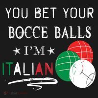You Bet Your Bocce Balls IM Italian Gift Women's Hoodie thumb 2
