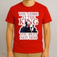 You Come At The King You Best Not Miss Donald Trump T-Shirt thumb 3