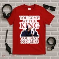 You Come At The King You Best Not Miss Donald Trump T-Shirt thumb 5