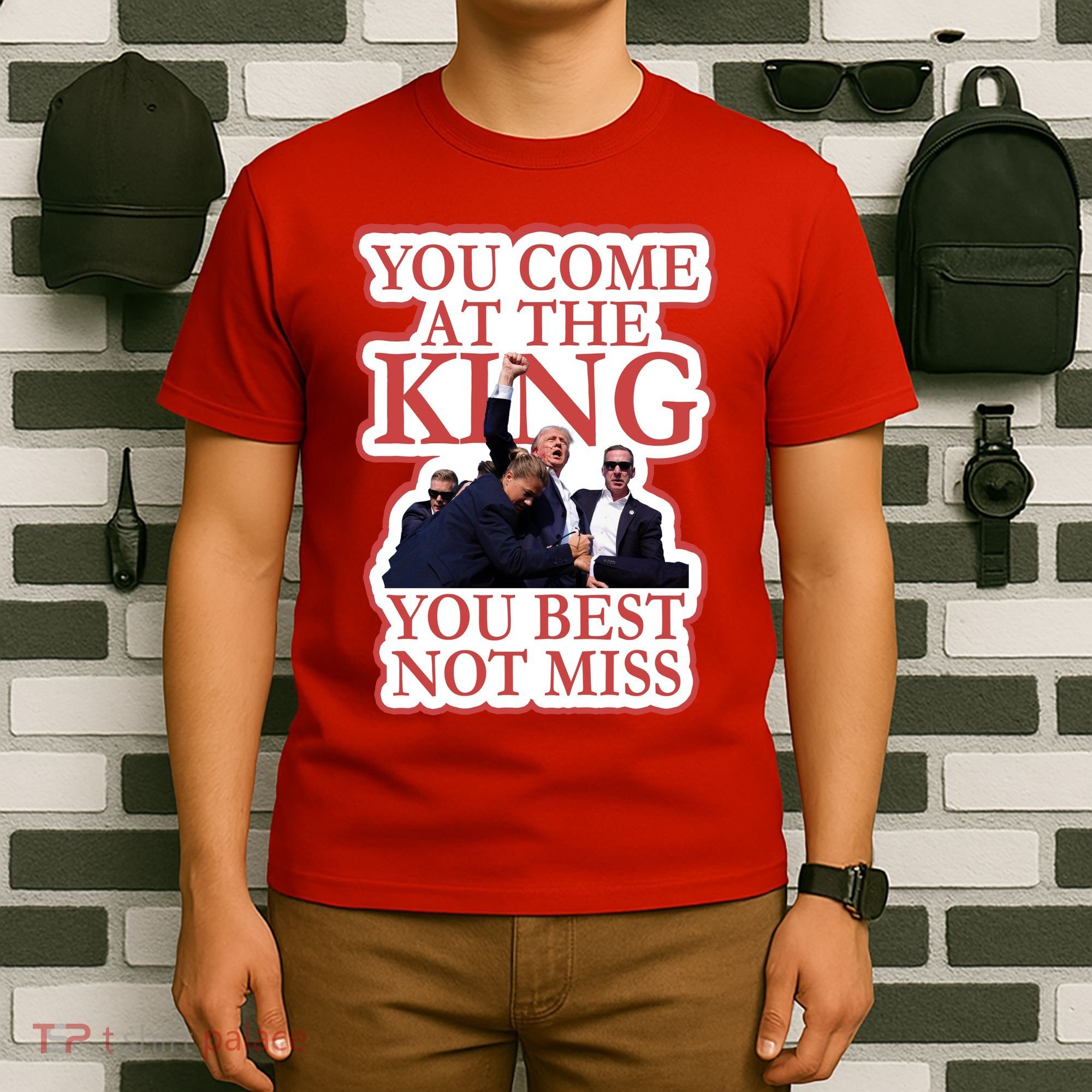 You Come At The King You Best Not Miss Donald Trump T-Shirt