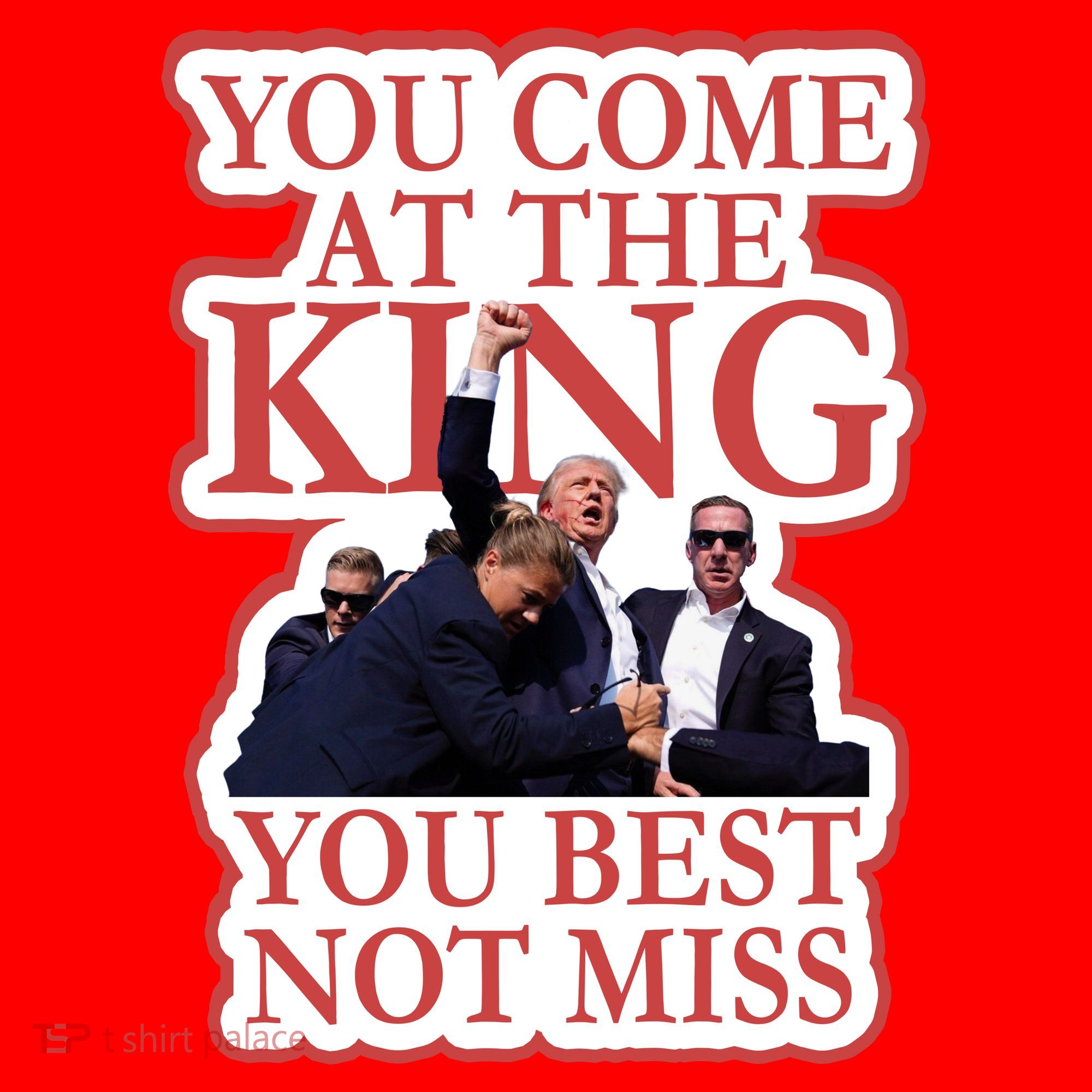 You Come At The King You Best Not Miss Donald Trump T-Shirt