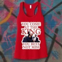 You Come At The King You Best Not Miss Donald Trump Women's Tank Top thumb 3