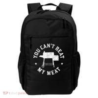 You Can't Beat My Meat BBQ Grilling Chef Funny Grill Backpack thumb 0