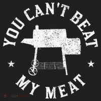 You Can't Beat My Meat BBQ Grilling Chef Funny Grill Tumbler thumb 3