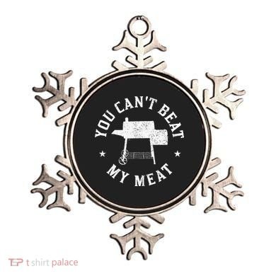 You Can't Beat My Meat BBQ Grilling Chef Funny Grill Ornament