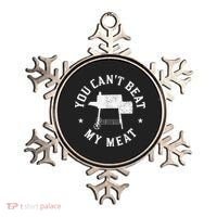 You Can't Beat My Meat BBQ Grilling Chef Funny Grill Ornament thumb 0