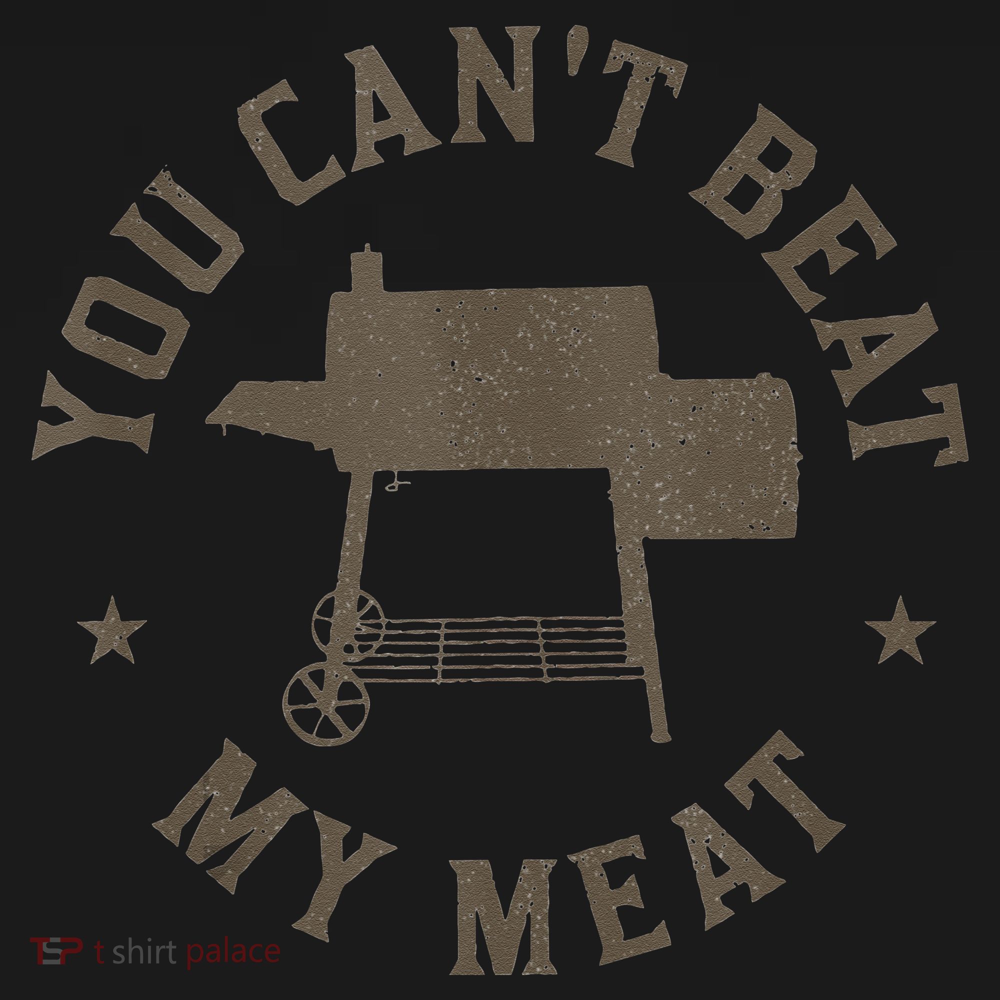 You Cant Beat My Meat BBQ Grilling Chef Funny Grill Mousepad