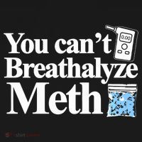 You CanT Breathalyze Meth Apparel Visor thumb 3