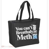 You CanT Breathalyze Meth Apparel Tote Bag thumb 2