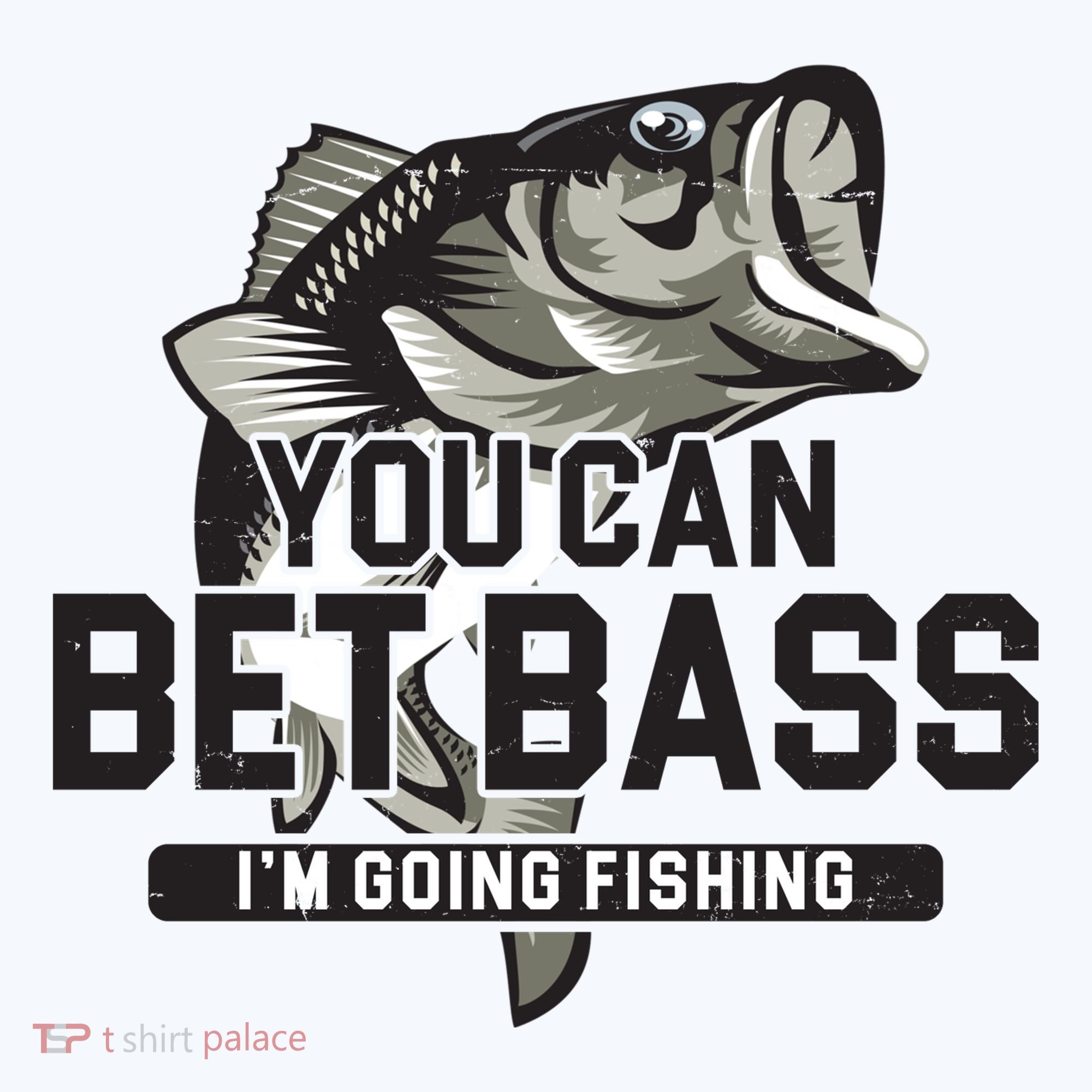 You Can Bet Bass I'm Going Fishing Fisherman Visor