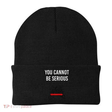 You Cannot Be Serious John Mcenroe Beanie